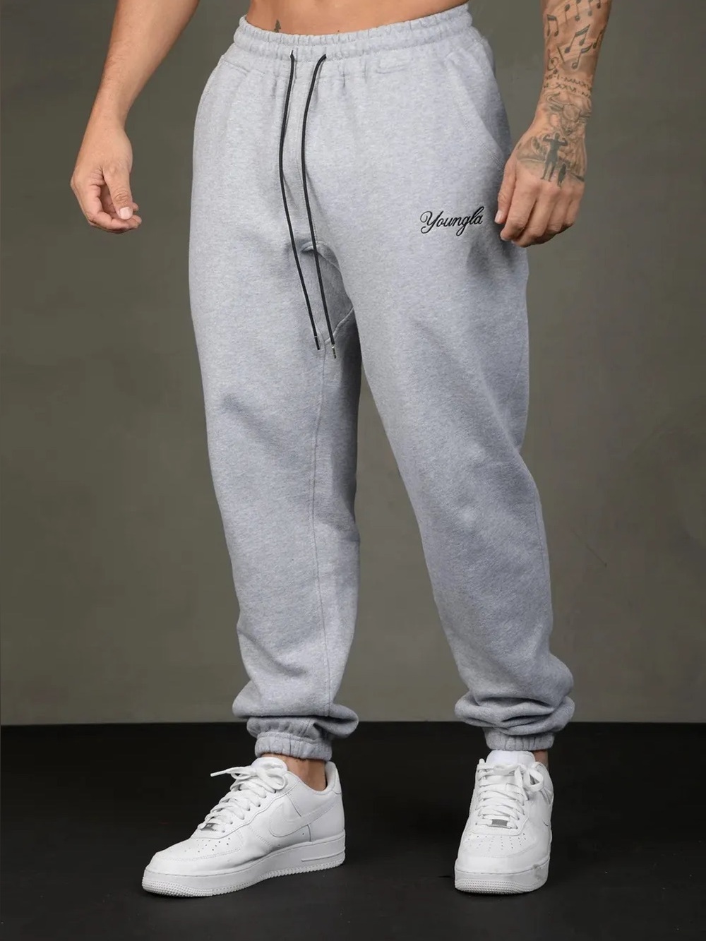 YoungLA Men’s Gray Sweatpants